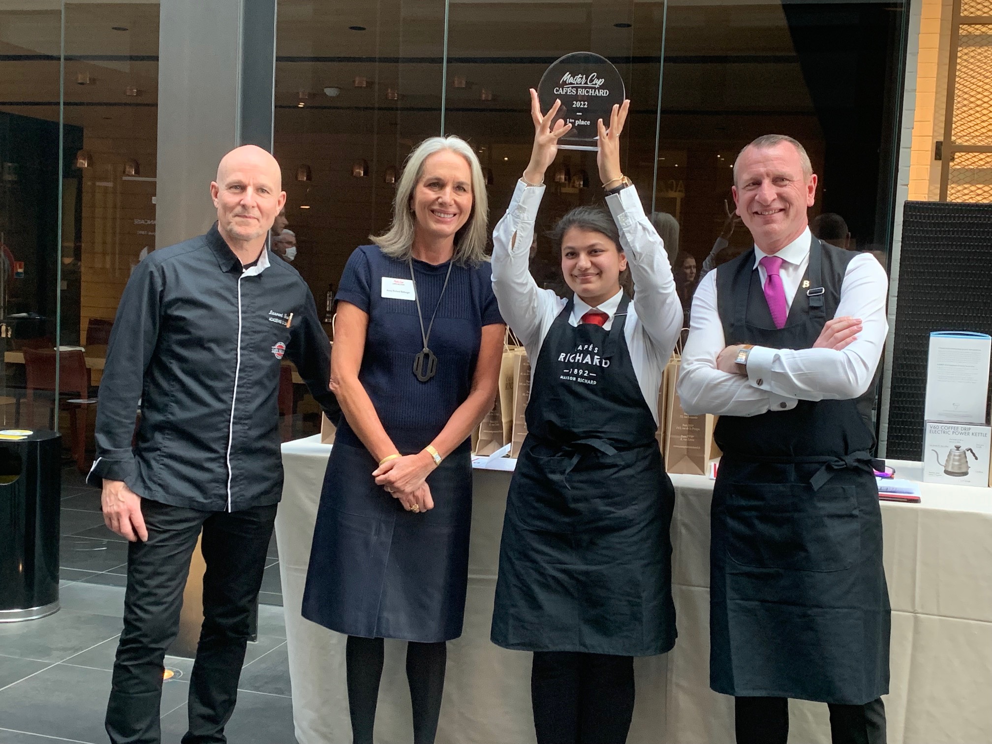 Gwenaëlle Meyer remporte la Master Cup Cafés Richard 2022